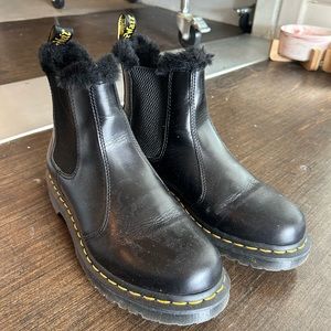 Fur Lined Chelsea Doc Martens